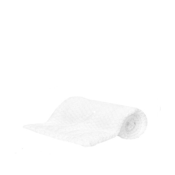 Κουβέρτα βρεφική βελούδινη λευκή