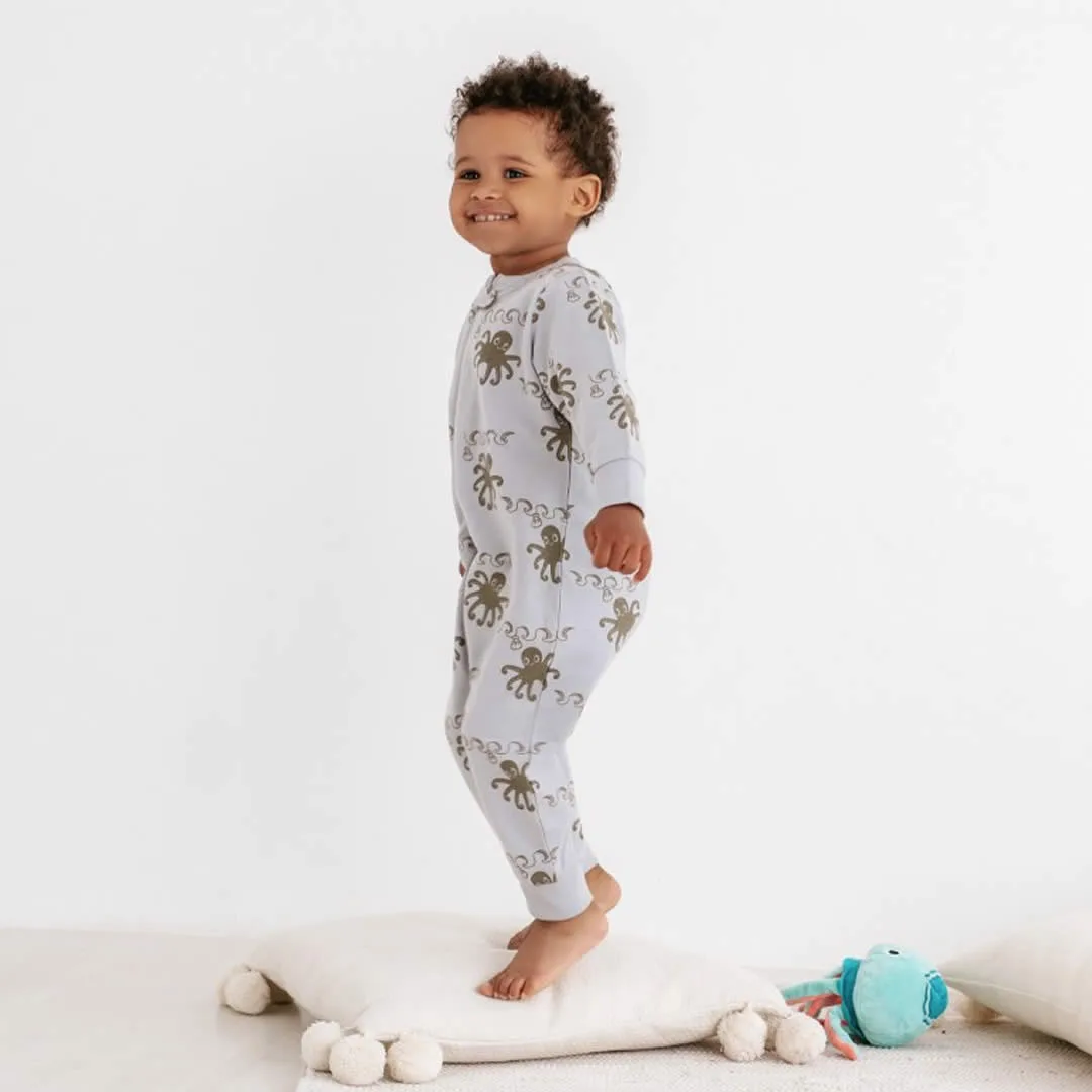 Φορμάκι ολόσωμο γκρι με Χταποδάκια - Image 2