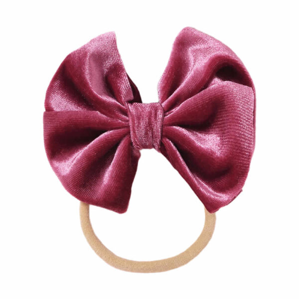 Κορδέλα μαλλιών βελούδινος φιόγκος - Image 9