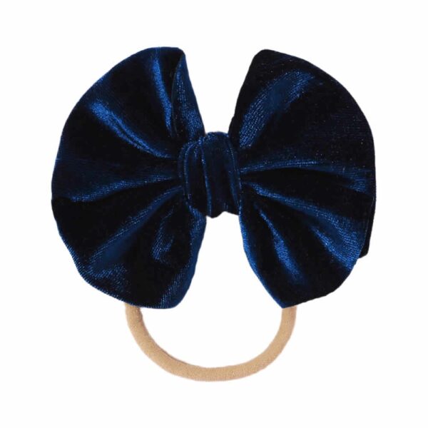 Κορδέλα μαλλιών βελούδινος φιόγκος - Image 7