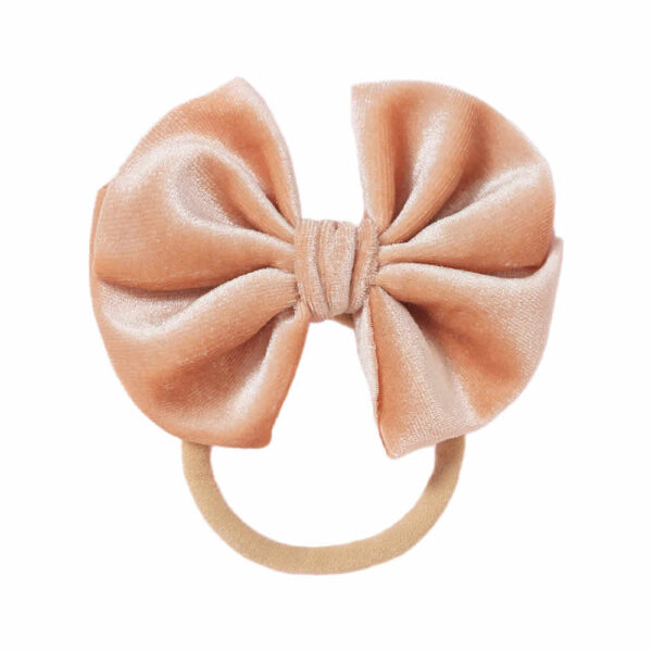 Κορδέλα μαλλιών βελούδινος φιόγκος - Image 5