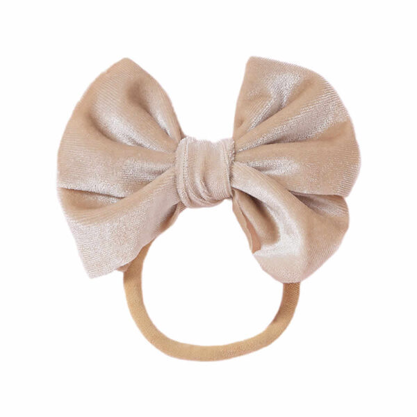 Κορδέλα μαλλιών βελούδινος φιόγκος - Image 4