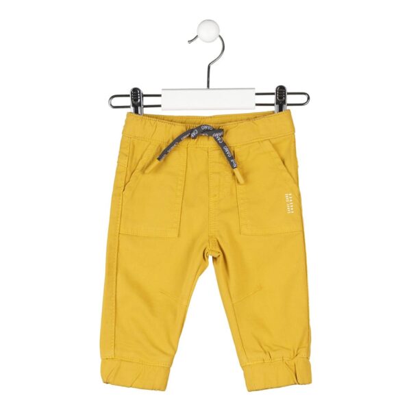 Σετ - Πουκάμισο τζιν και παντελόνι κίτρινο - Image 4