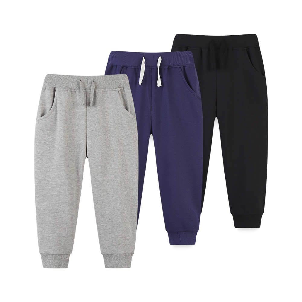 N71-217 Παντελόνι φόρμας με λάστιχο σε 3 χρώματα - Image 1