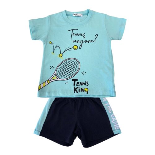 Σετ aqua-μαύρο Tennis Anyone?