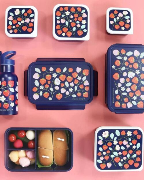 A little lovely company Δοχείο φαγητού Bento Lunch box Strawberries - Image 3