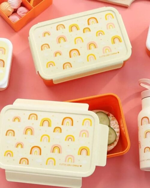 A little lovely company Δοχείο φαγητού Bento Lunch box Rainbows - Image 5