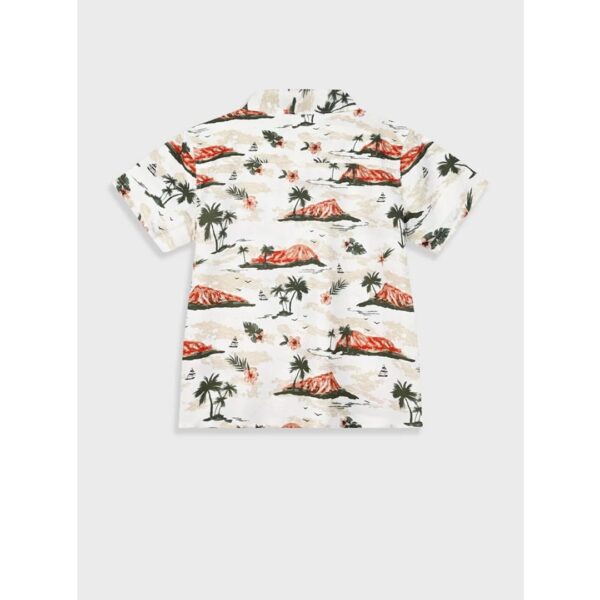 Παιδικό πουκάμισο για αγόρι με tropical - Image 3