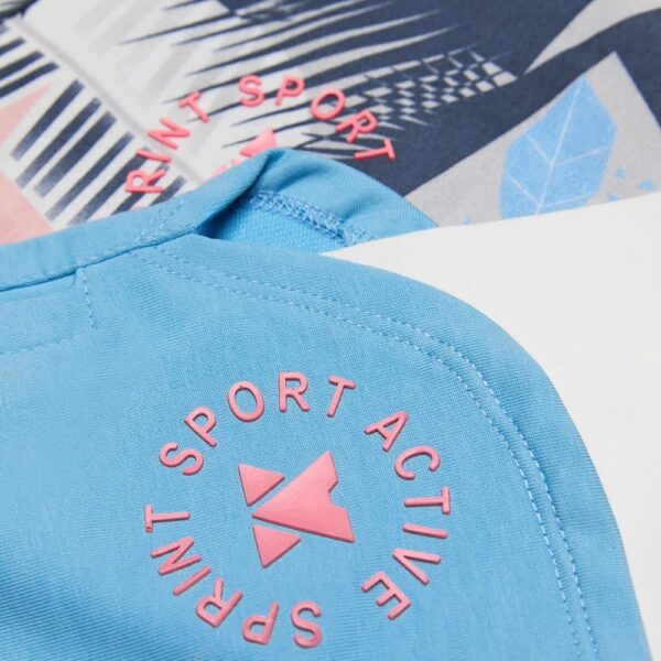 Παιδικό σετ για κορίτσι γαλάζιο με σορτς - Image 3