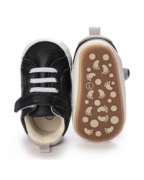 Παπουτσάκια casual μαύρα - Image 2