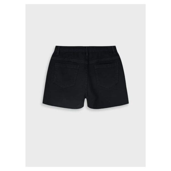 Παιδικό σορτς για κορίτσι μαύρο τζιν - Image 3