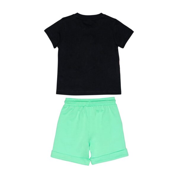 Παιδικό σετ για αγόρι μπλε-λαχανί Δεινόσαυρος με φωτάκια - Image 4