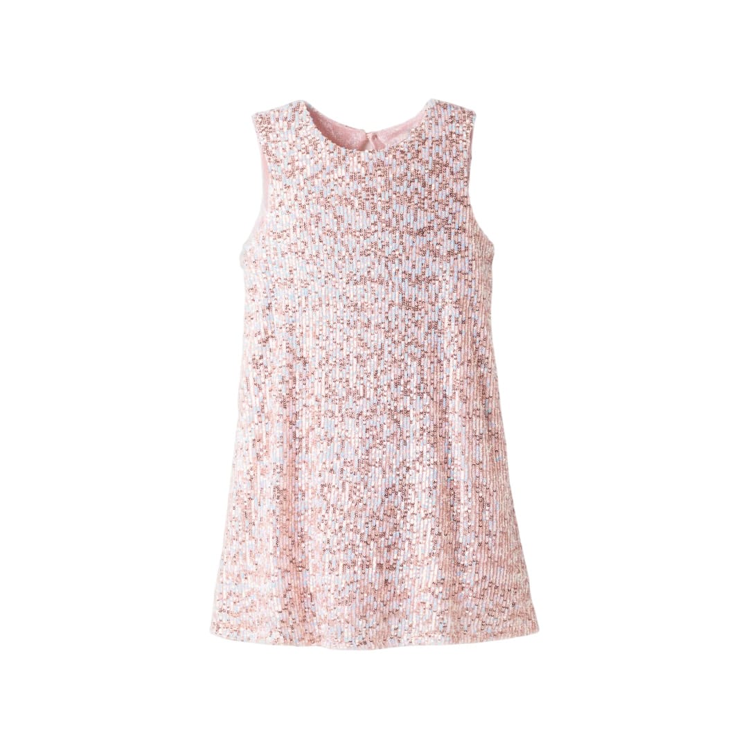 Φόρεμα με ιριδίζουσες παγιέτες