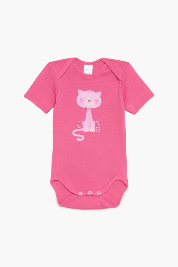 Βρεφικά κορμάκια για κορίτσι ροζ-φούξια-λιλά (6 τμχ) - Image 6