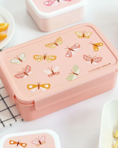 A little lovely company Δοχείο φαγητού Bento Lunch box Butterflies - Image 4