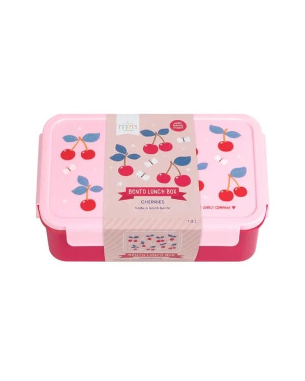 A little lovely company Δοχείο φαγητού Bento Lunch box Cherries - Image 2
