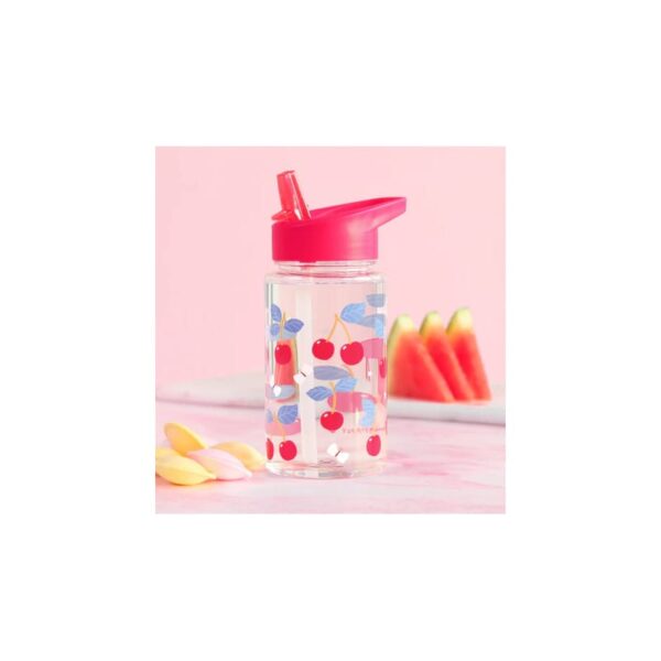 A little lovely company Παγούρι Tritan 450ml Cherries - Image 2