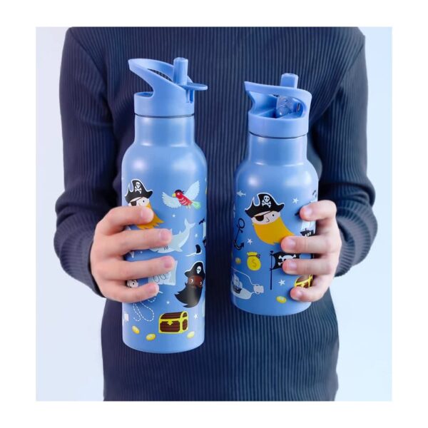 A Little Lovely Company Θερμός με διπλό τοίχωμα από ανοξείδωτο ατσάλι 350ml Pirates - Image 5