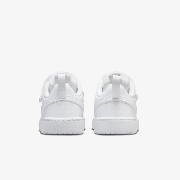 Nike Court Borough Low Recraft Παιδικά Sneakers με Σκρατς Λευκά με πιτσιλωτή σόλα - Image 4