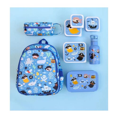 A little lovely company Σετ 4 δοχεία φαγητού Lunch & Snack Box Pirates - Image 6