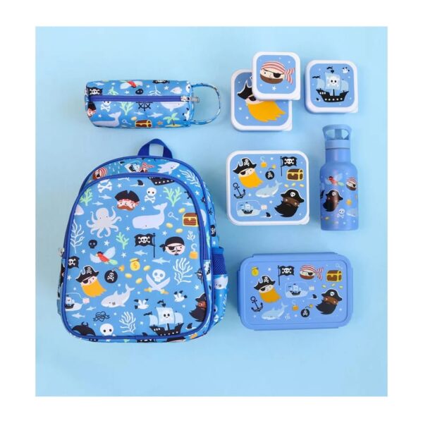 A little lovely company Σετ 4 δοχεία φαγητού Lunch & Snack Box Pirates - Image 6