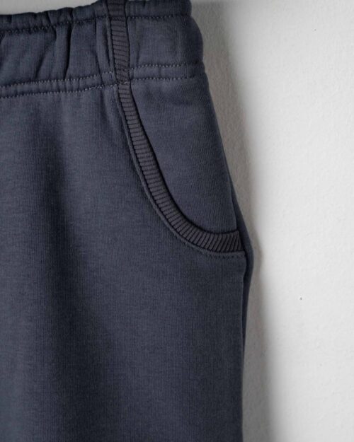 Παιδικό σετ φόρμας fleece aqua-ανθρακί Δεινόσαυρος - Image 3