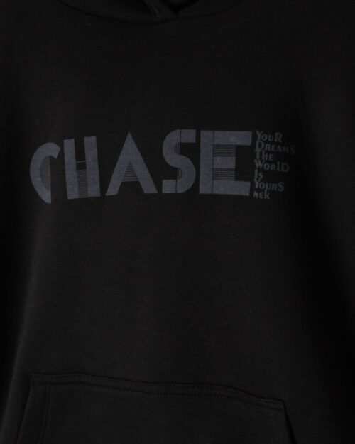 Παιδικό σετ φόρμας fleece μαύρο Chase με κουκούλα - Image 2