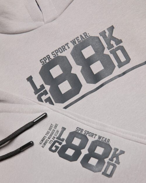 Παιδικό σετ φόρμας fleece γκρι Look good - Image 4