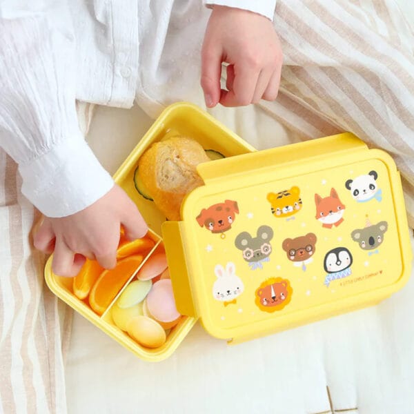 A little lovely company Δοχείο φαγητού Bento Lunch box Animal Friends - Image 3