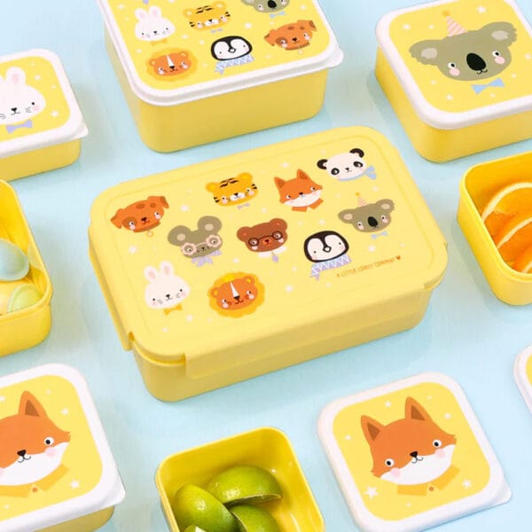 A little lovely company Δοχείο φαγητού Bento Lunch box Animal Friends - Image 6