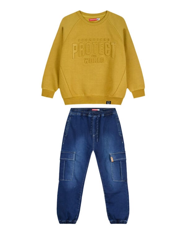 Παιδικό σετ ώχρα-τζιν Protect - Image 3