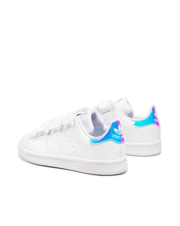 Adidas Stan Smith - Παιδικά παπούτσια λευκά - Image 4