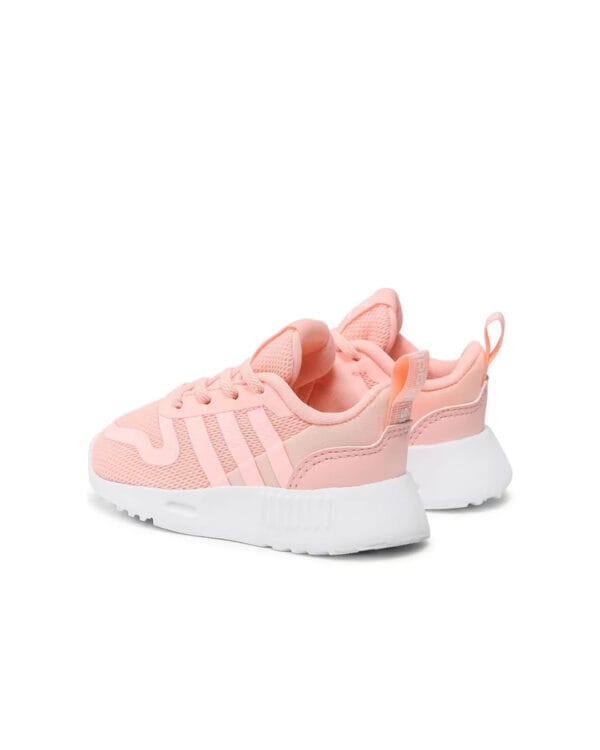 Adidas Multix El I - Παιδικά αθλητικά παπούτσια σομόν - Image 4