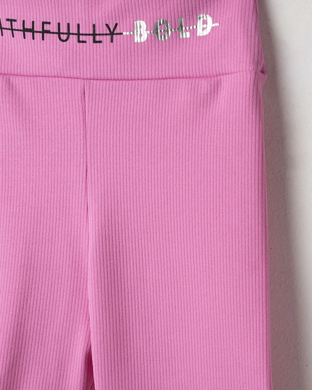 Παιδικό σετ βιολετί με κολάν biker - Image 4