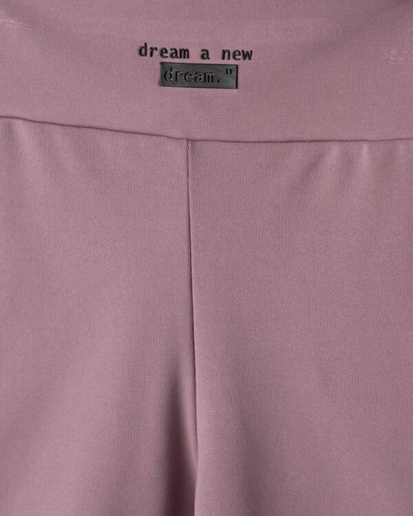 Παιδικό σετ σκούρο λιλά με κολάν biker - Image 3