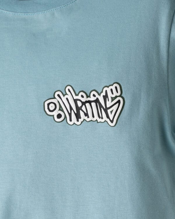 Παιδικό σετ γαλάζιο-μαύρο με σορτς - Image 3