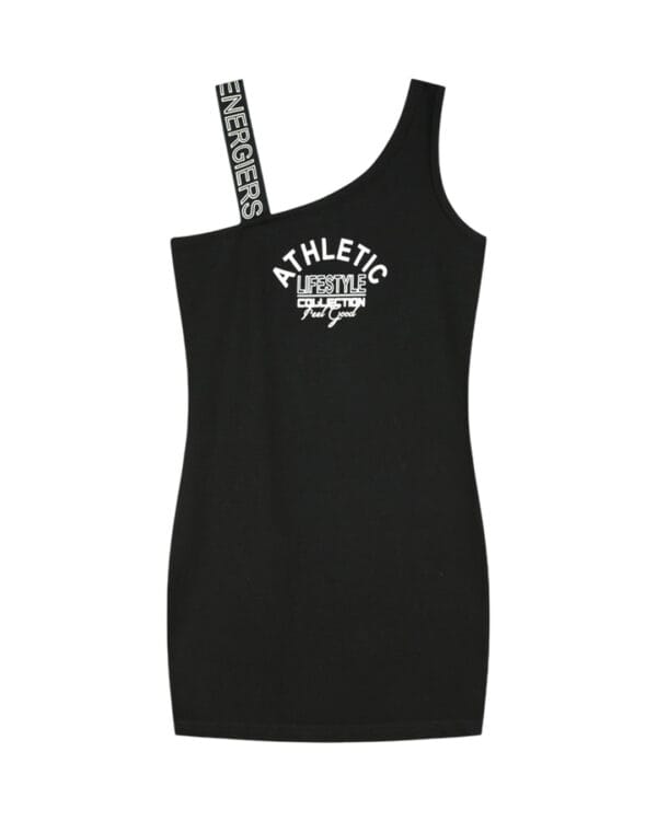 Παιδικό φόρεμα μαύρο Athletic