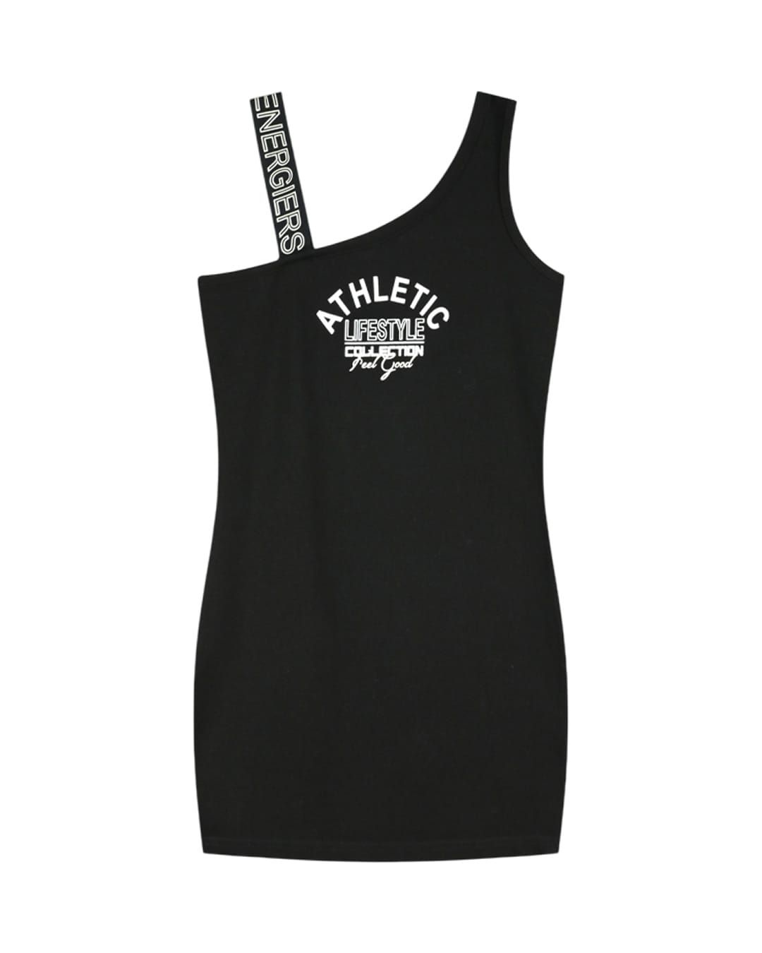 16-226242-7-2 Παιδικό φόρεμα μαύρο Athletic - Image 1