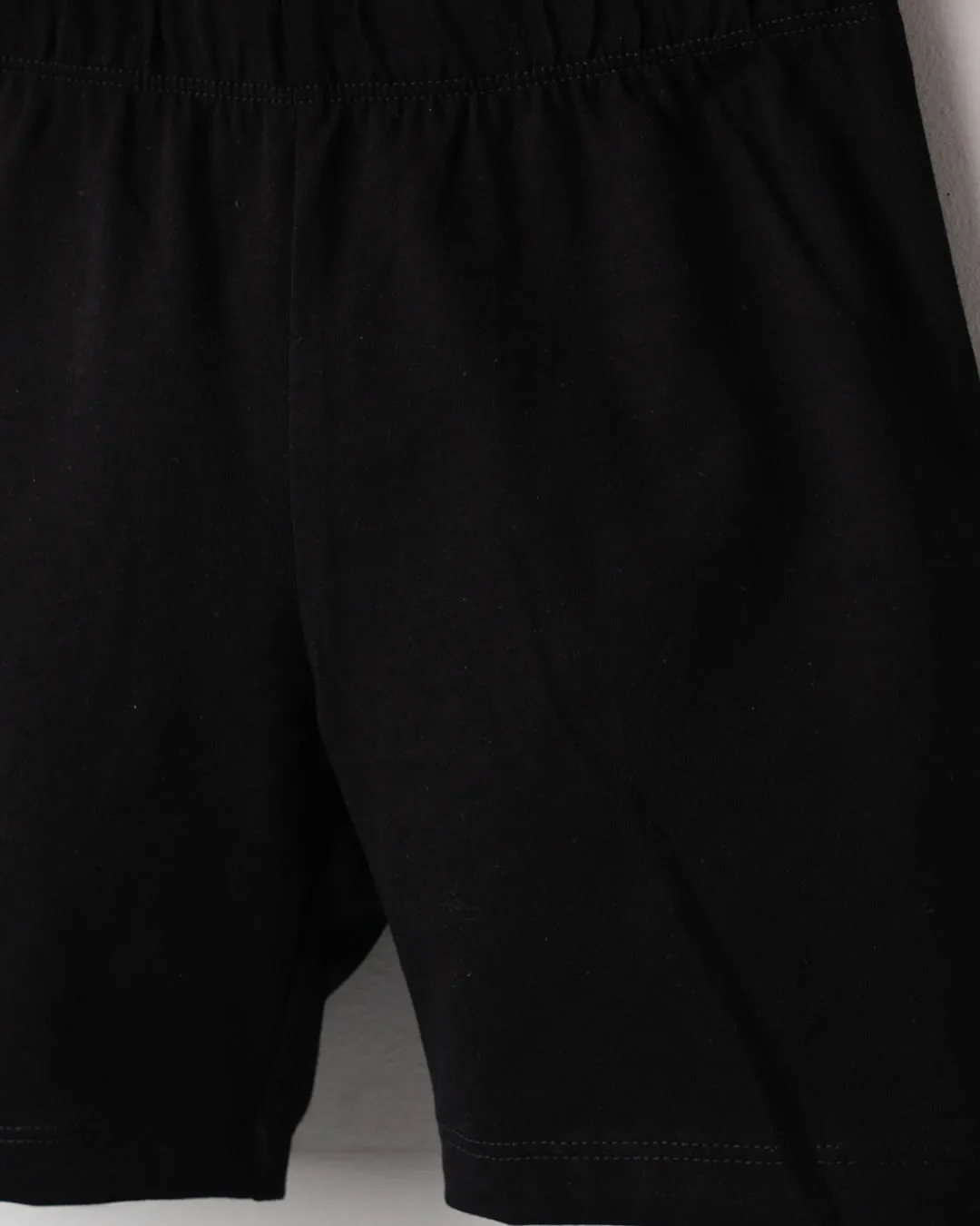 Παιδικό σετ ροζ-μαύρο με κολάν biker - Image 4