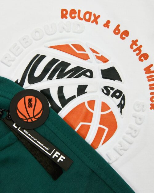 Παιδικό σετ λευκό-κυπαρισσί Basket - Image 4