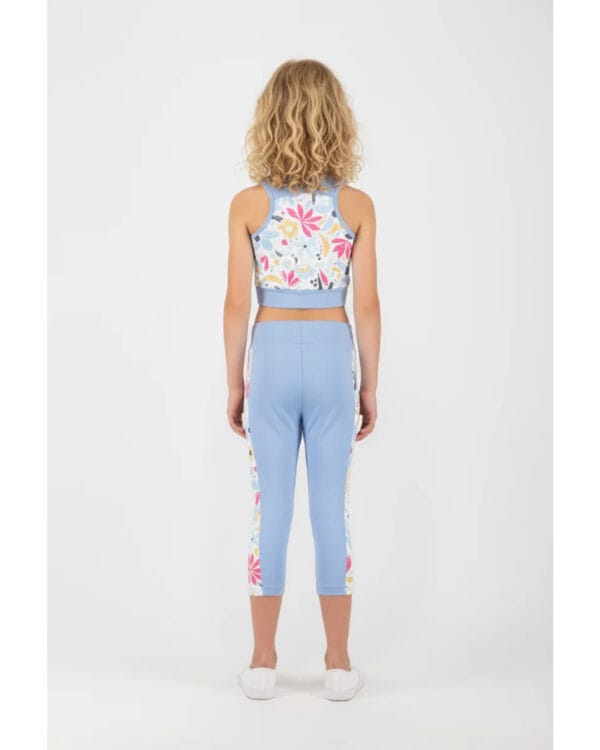 Παιδικό σετ σιέλ Floral με κολάν capri Allover variety - Image 3