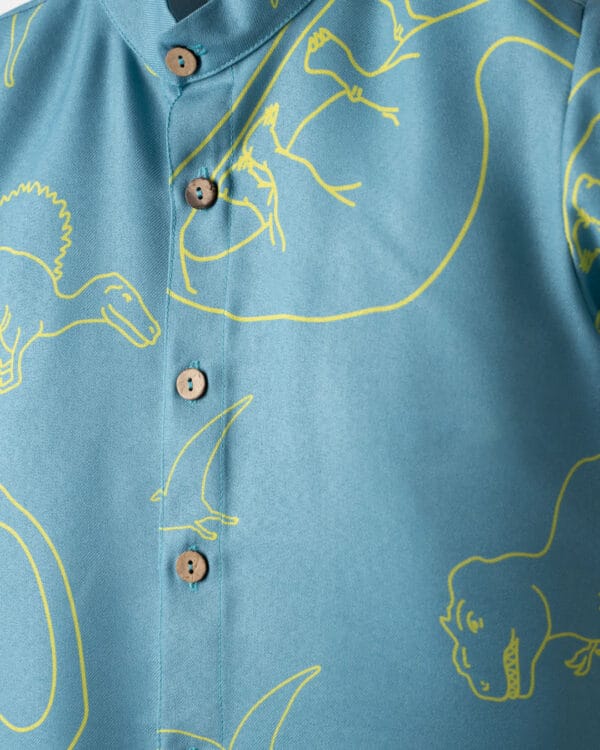 Παιδικό σετ πετρόλ Dino με πουκάμισο - Image 2