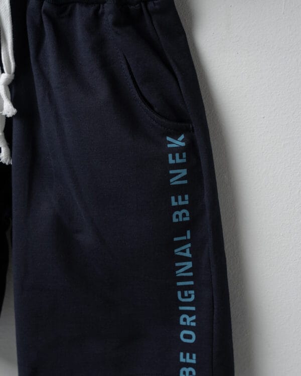 Παιδικό σετ μπλε σκούρο με σορτς - Image 4