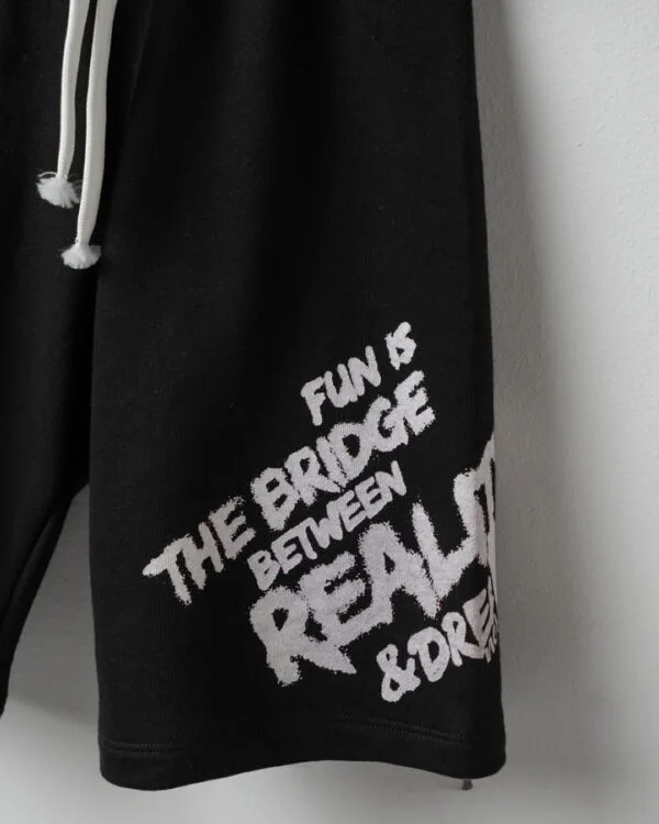 Παιδικό σετ λαδί-μαύρο με σορτς - Image 4