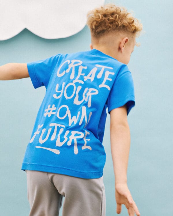 Παιδικό σετ μπλε ρουά-γκρι με σορτς Urban - Image 4