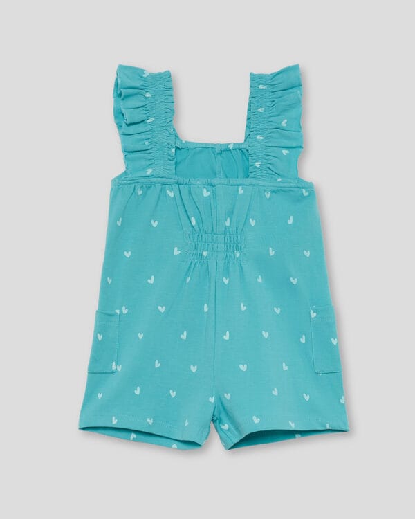 Παιδική ολόσωμη φόρμα βεραμάν με καρδούλες - Image 6