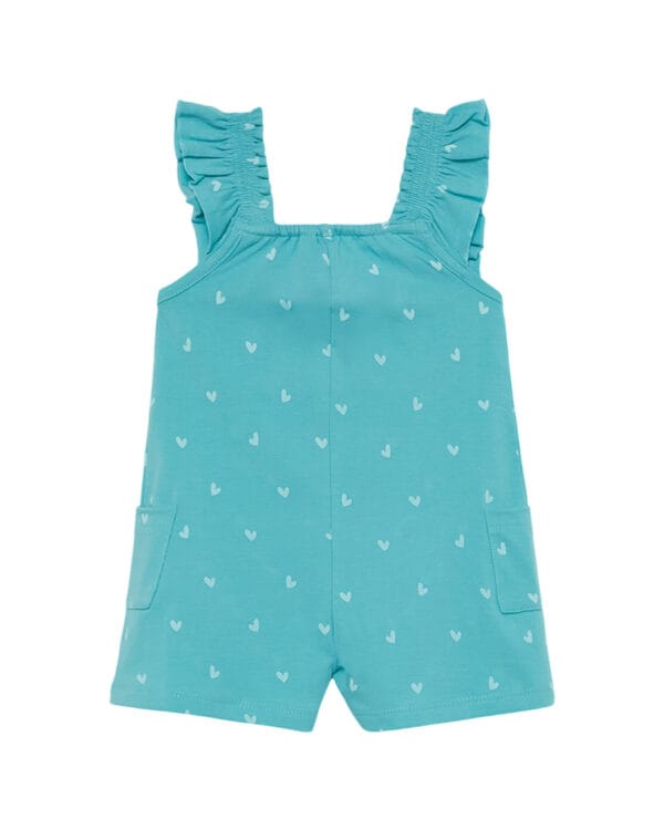 Παιδική ολόσωμη φόρμα βεραμάν με καρδούλες