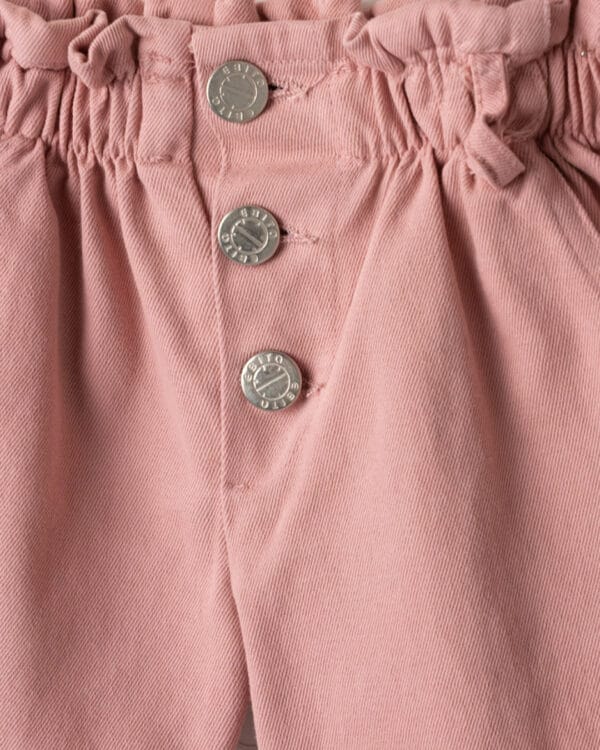 Παιδικό σετ λευκό-σάπιο μήλο με σορτς - Image 4