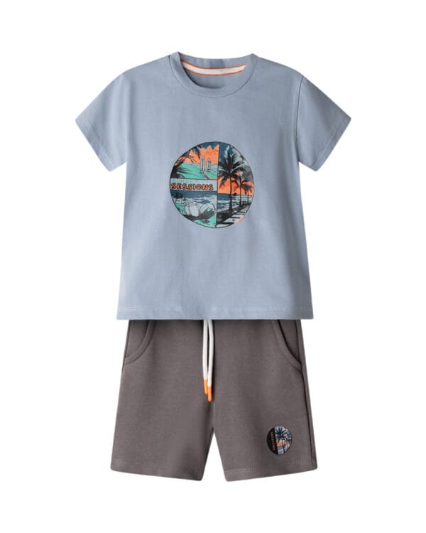 Παιδικό σετ σιελ-γκρι Sunset Sessions