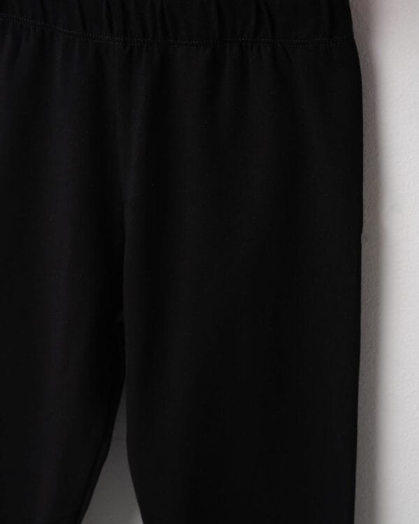 Παιδικό σετ ροζ-μαύρο με κολάν capri Φράουλα - Image 3